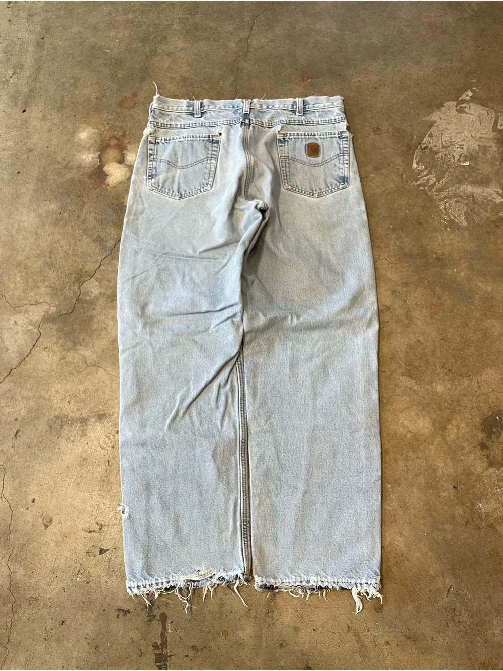 Vintage Carhartt Flannel Lined Jeans